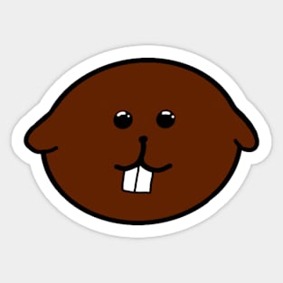 Beaver Sticker Sticker